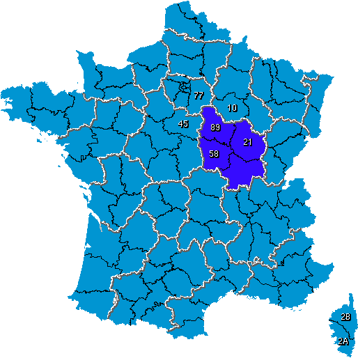 carte France